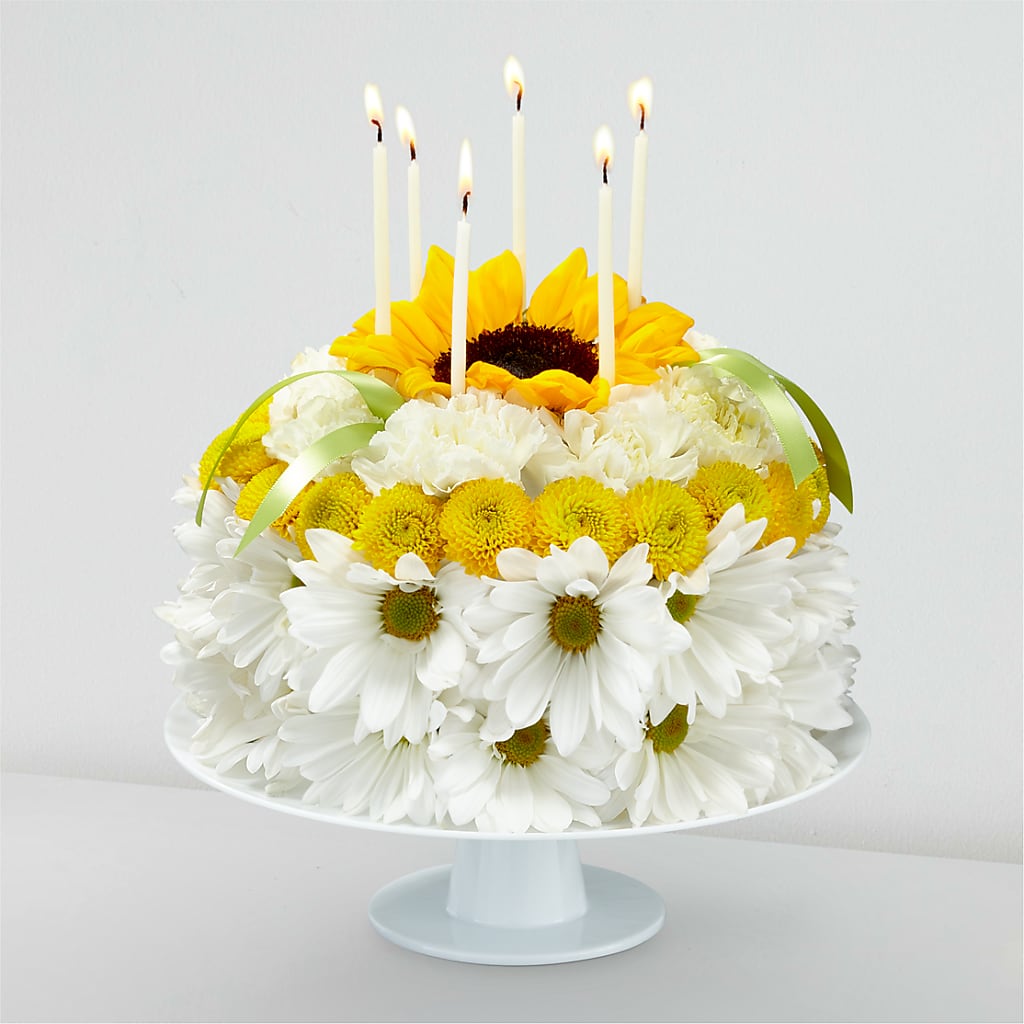 Birthday Smiles Floral Cake – HEART LAKE FLOWERS & GIFTS, Brampton ON