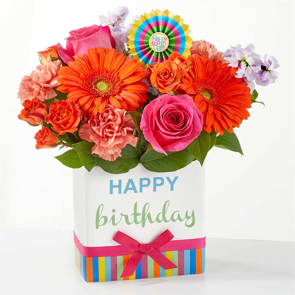 Birthday Surprise Bouquet – HEART LAKE FLOWERS & GIFTS, Brampton ON