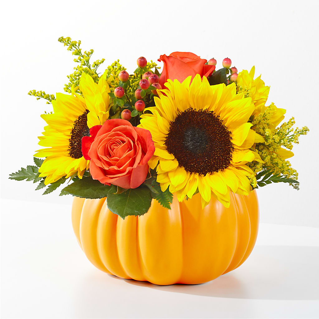 Pick of the Patch Pumpkin Bouquet – HEART LAKE FLOWERS & GIFTS, Brampton ON