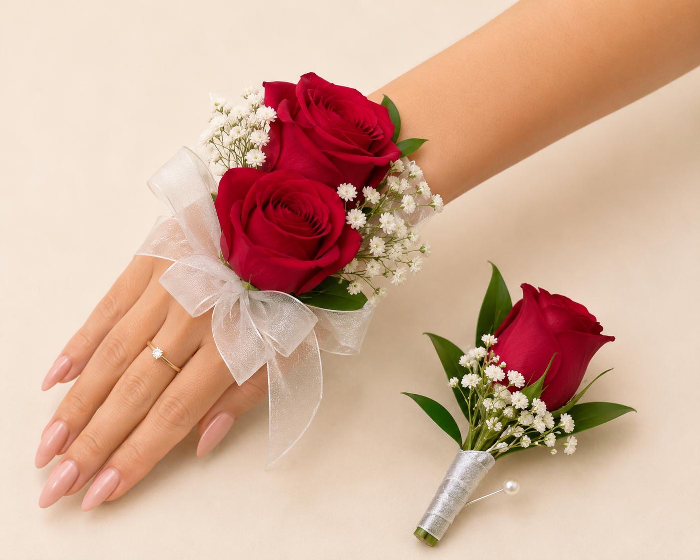 Red Rose Prom & Graduation Set – HEART LAKE FLOWERS & GIFTS, Brampton ON