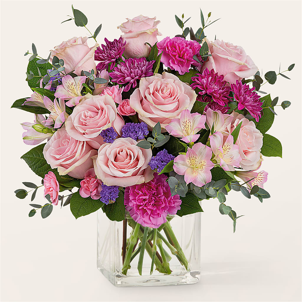 Rosy Radiance Bouquet – HEART LAKE FLOWERS & GIFTS, Brampton ON