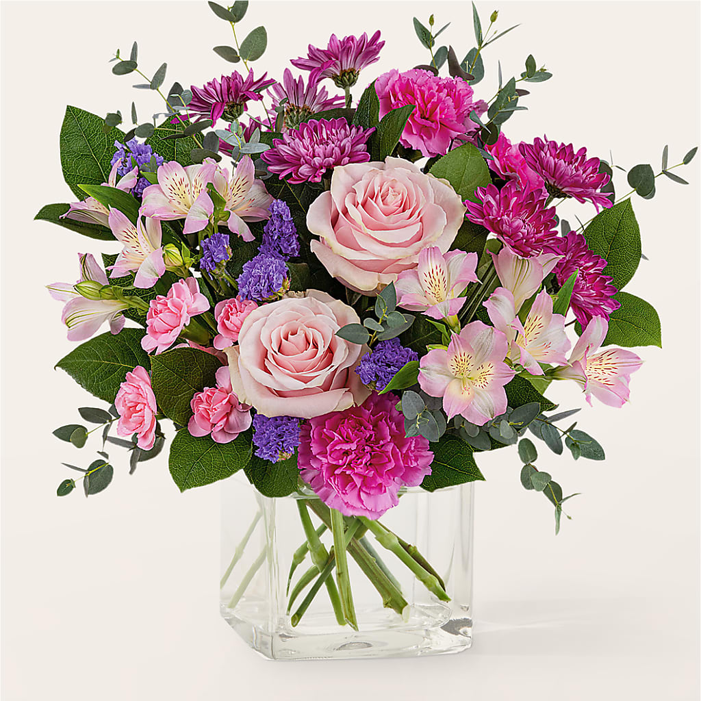 Rosy Radiance Bouquet – HEART LAKE FLOWERS & GIFTS, Brampton ON