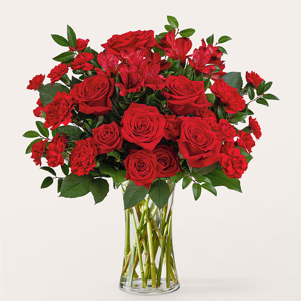Brilliant Ruby Bouquet – HEART LAKE FLOWERS & GIFTS, Brampton ON