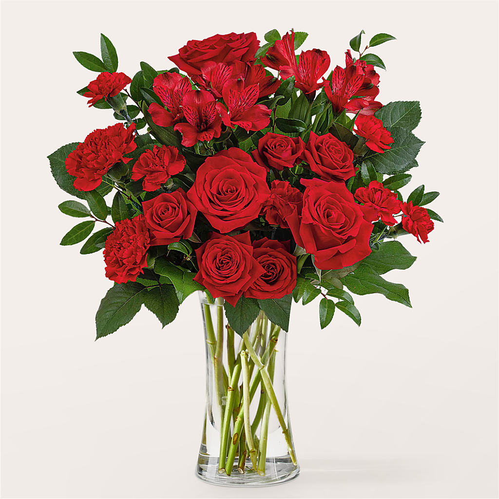 Brilliant Ruby Bouquet – HEART LAKE FLOWERS & GIFTS, Brampton ON