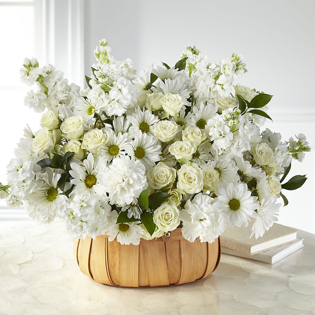Graceful Garden Basket – HEART LAKE FLOWERS & GIFTS, Brampton ON