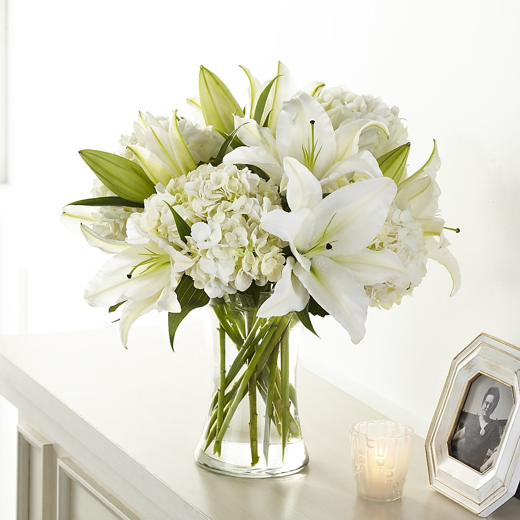Compassionate Lily Bouquet – HEART LAKE FLOWERS & GIFTS, Brampton ON