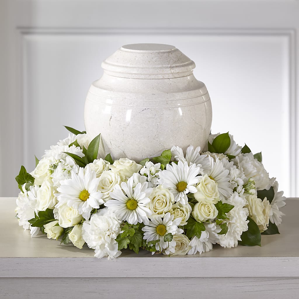 Ivory Gardens Cremation Adornment – HEART LAKE FLOWERS & GIFTS, Brampton ON