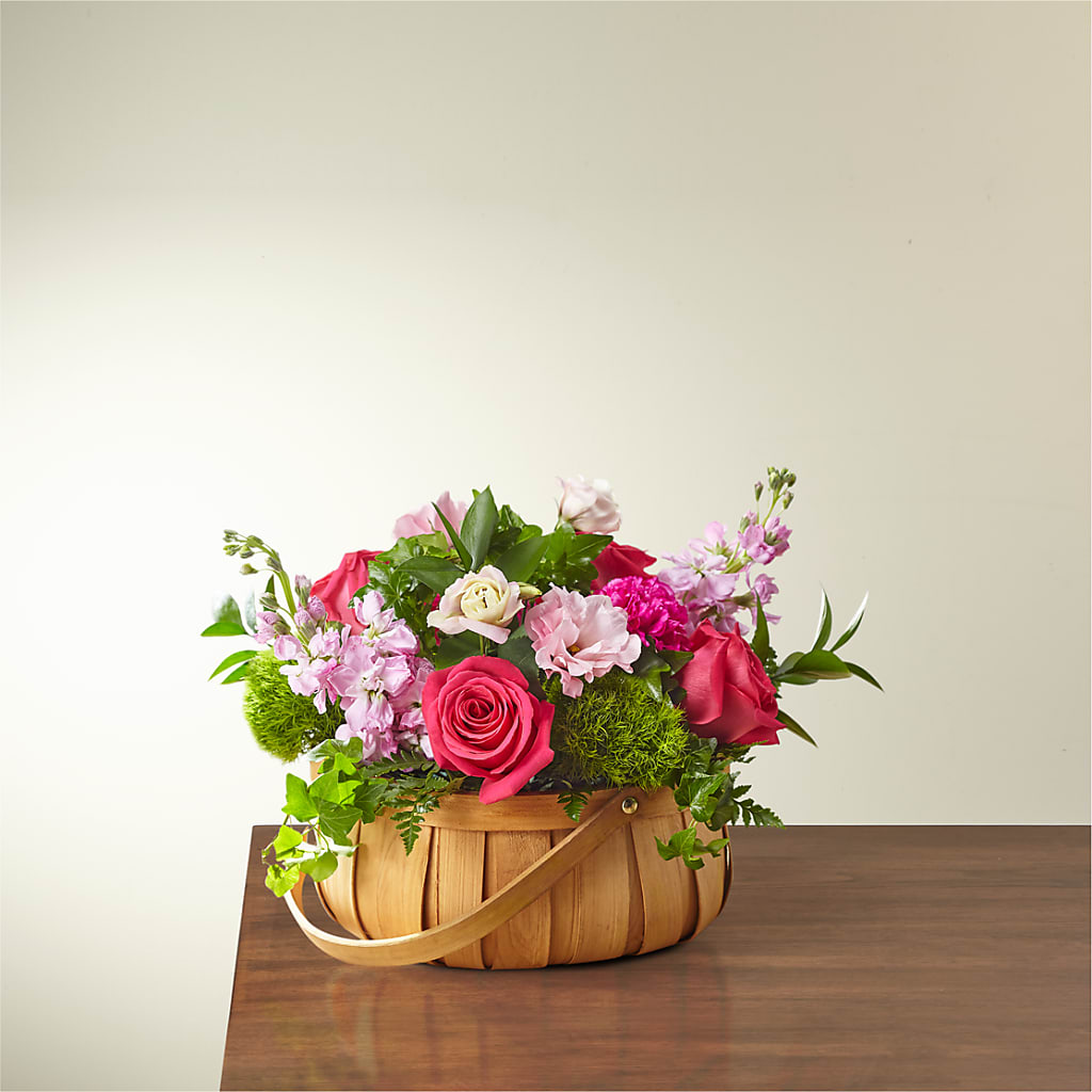 Radiance in Bloom Basket – HEART LAKE FLOWERS & GIFTS, Brampton ON