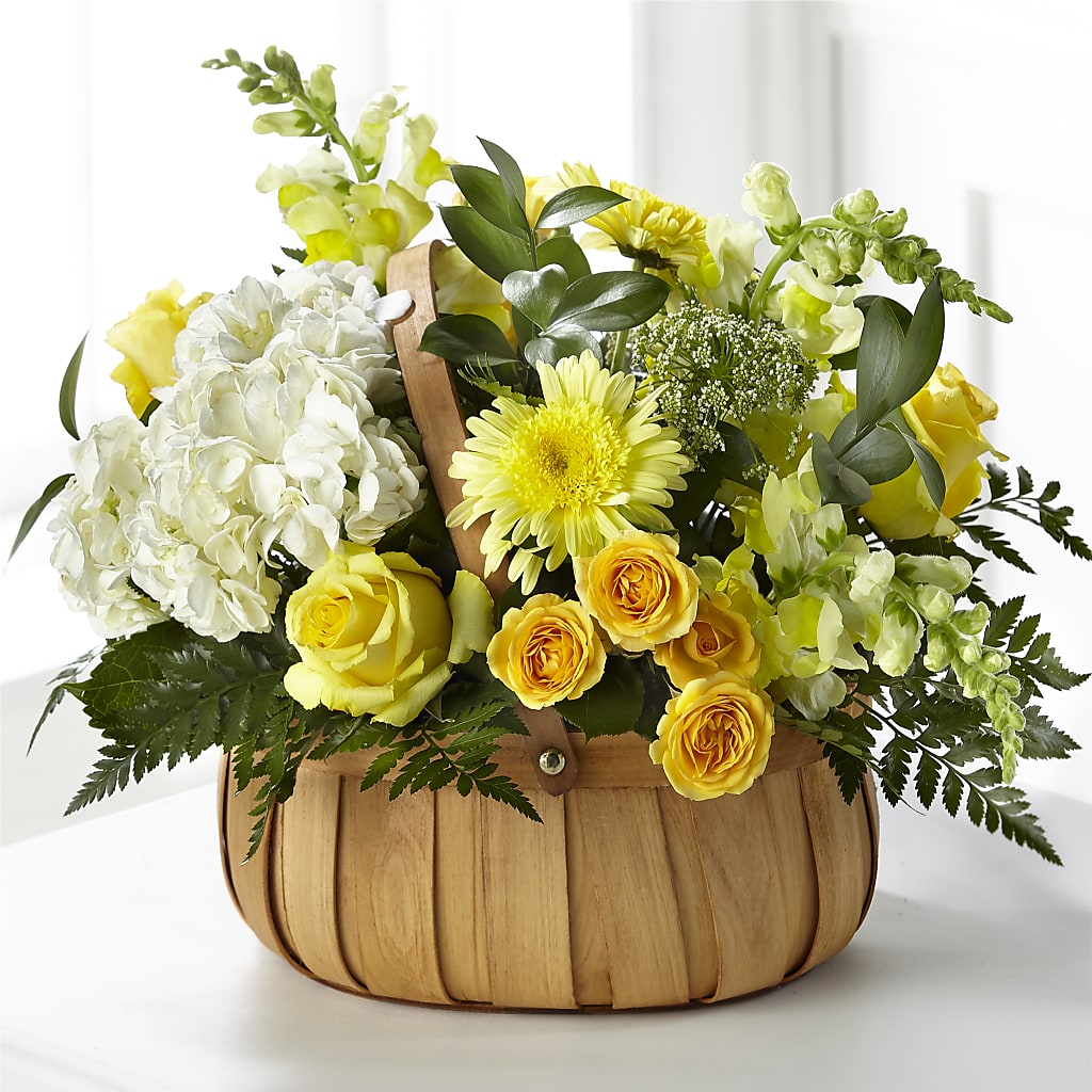 Rustic Remembrance Basket – HEART LAKE FLOWERS & GIFTS, Brampton ON