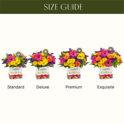 Birthday Brights Bouquet – HEART LAKE FLOWERS & GIFTS, Brampton ON