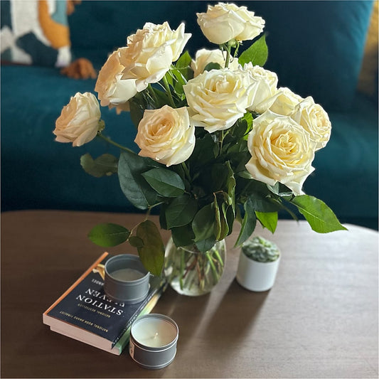 Long Stem Yellow Rose Bouquet – HEART LAKE FLOWERS & GIFTS, Brampton ON
