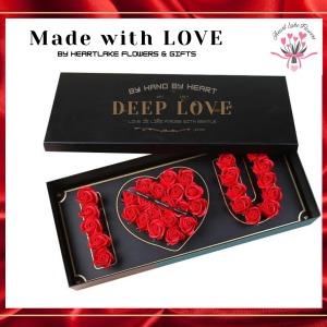 I LOVE YOU Fresh Roses in a Box – HEART LAKE FLOWERS & GIFTS, Brampton ON