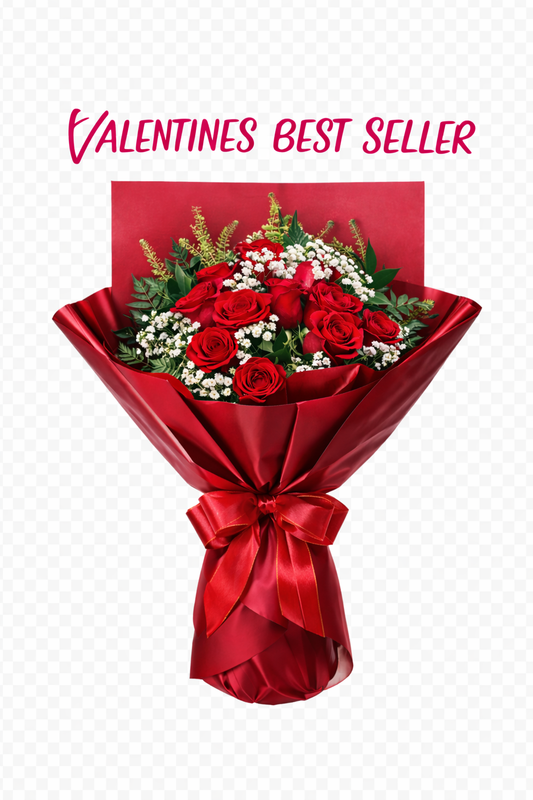 Rose Bouquet - special Love wrapping