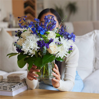 Cerulean Waves Bouquet – HEART LAKE FLOWERS & GIFTS, Brampton ON