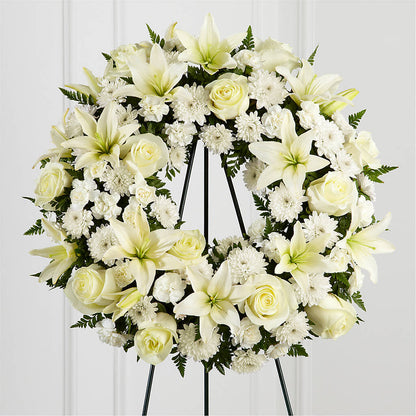 Treasured Tribute Wreath – HEART LAKE FLOWERS & GIFTS, Brampton ON