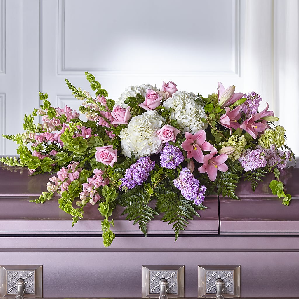 Life's Gratitude Casket Spray – HEART LAKE FLOWERS & GIFTS, Brampton ON