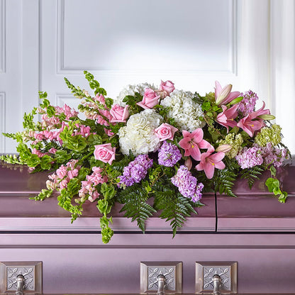 Life's Gratitude Casket Spray – HEART LAKE FLOWERS & GIFTS, Brampton ON