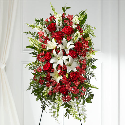 Everlasting Memory Standing Spray – HEART LAKE FLOWERS & GIFTS, Brampton ON
