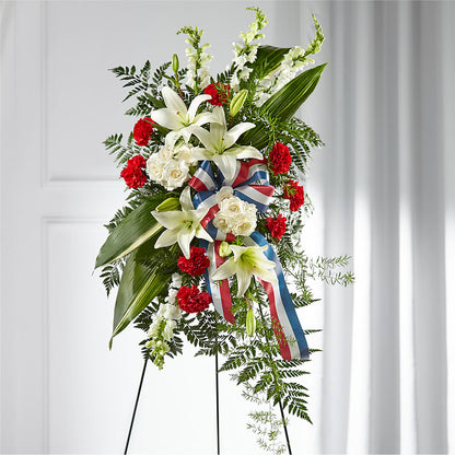 Stars of Life Standing Spray – HEART LAKE FLOWERS & GIFTS, Brampton ON