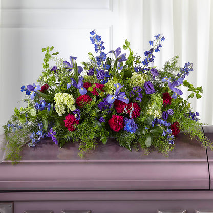 Always Treasured Casket Spray – HEART LAKE FLOWERS & GIFTS, Brampton ON