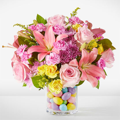 Bouquet de chasse aux œufs de Pâques